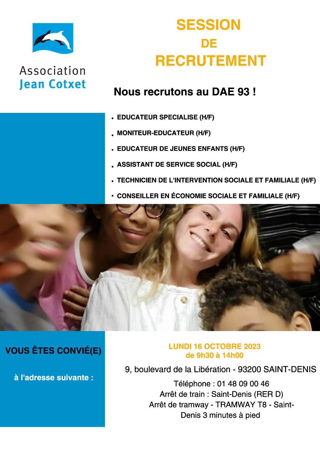 Le DAE 93 recrute!