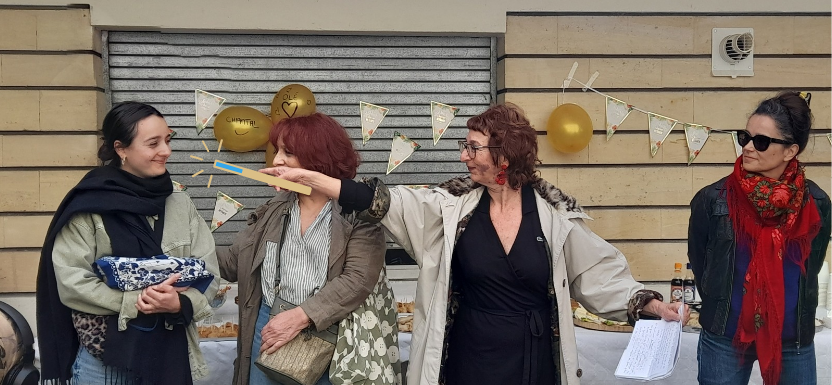 D&eacute;part en retraite de Chantal Hungbo